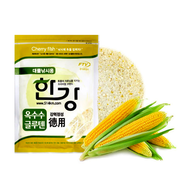 부산가자낚시-체리피시 한강 옥수수 글루텐 민물떡밥
