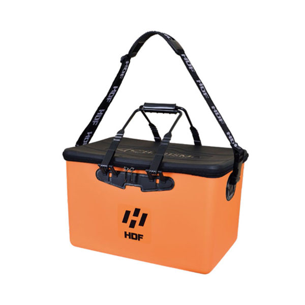 해동조구사 HB-1467 EVA 오렌지 하드 밑밥통 40 보조가방
