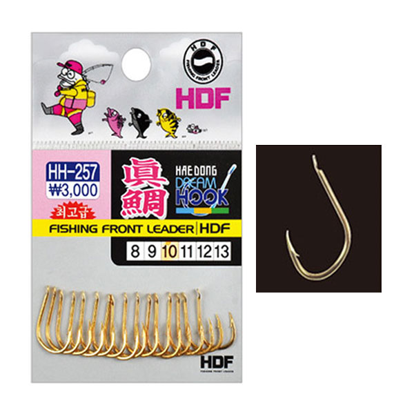 해동 HH-257 드림훅 진조(금) 참돔바늘