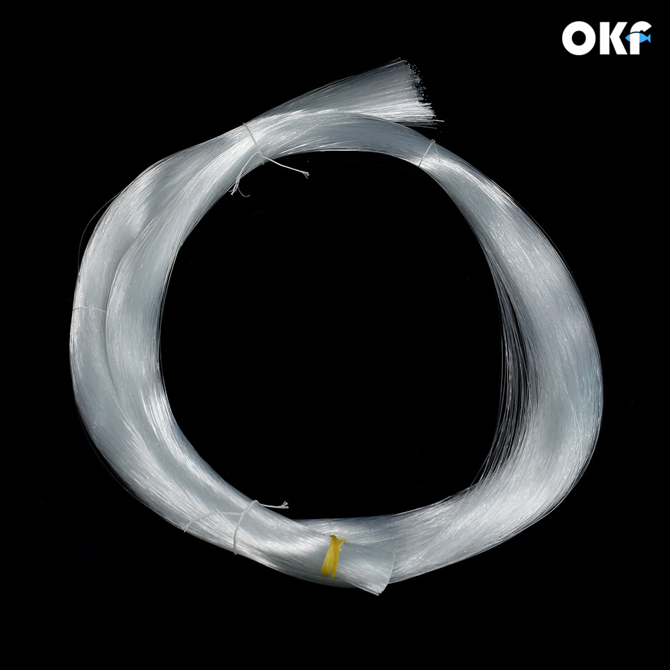 OK피싱 OKF-L203 일반 경심줄 20호, 22호, 24호 (2m컷팅, 1kg) 갈치낚시목줄
