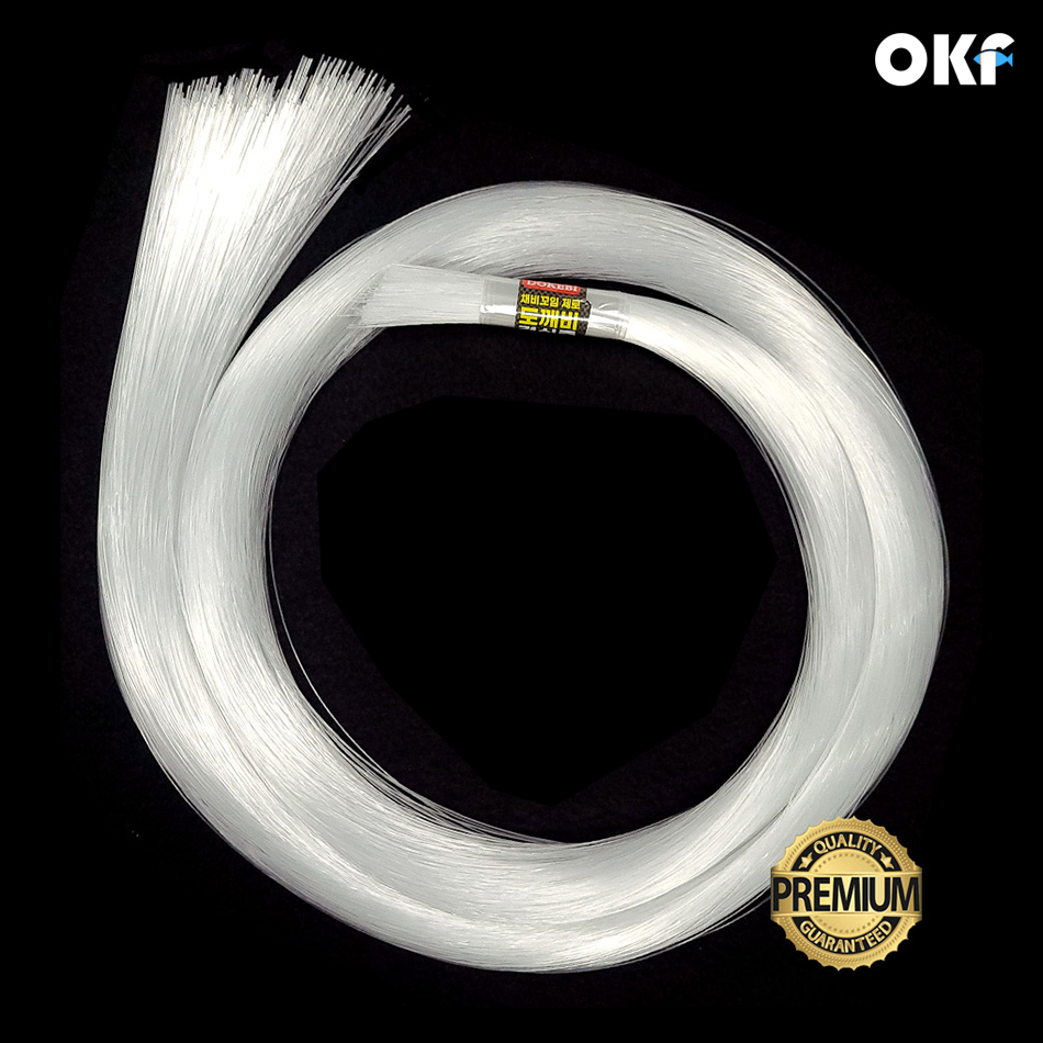 OK피싱 OKF-L205 도깨비 최고급 경심줄 20호, 22호 (2m컷팅 500g) 갈치낚시목줄