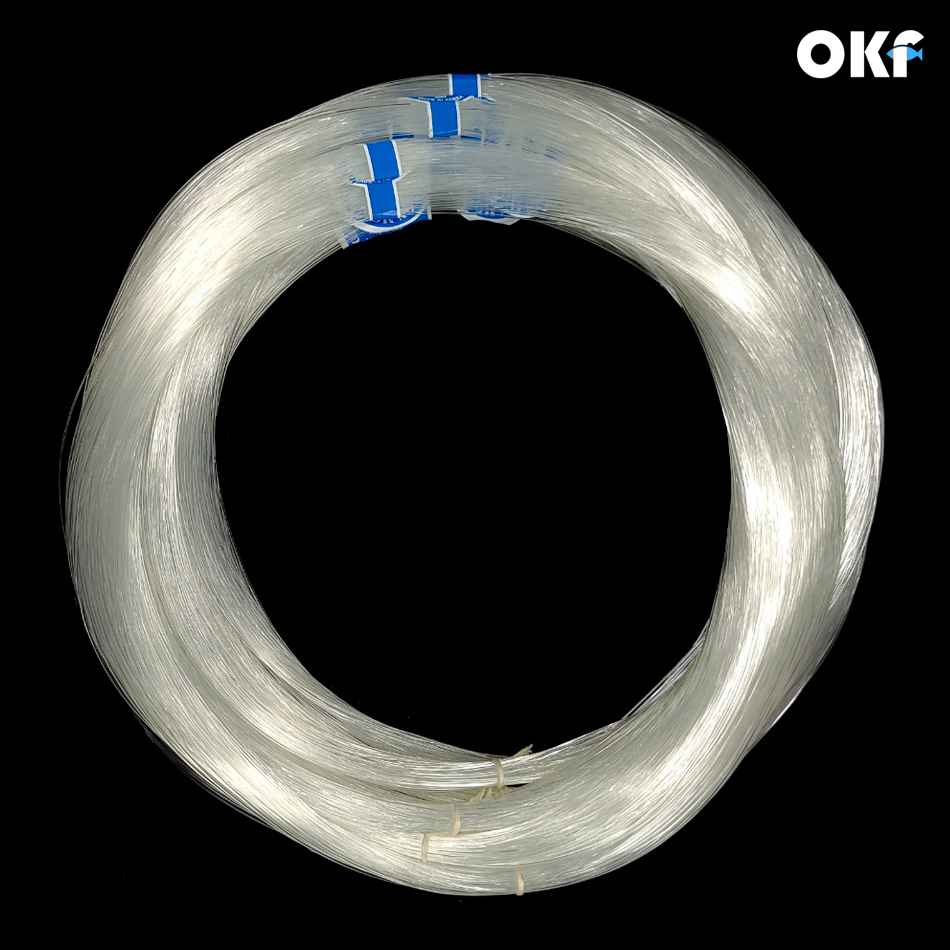 OK피싱 OKF-L201 일반 경심줄 기둥줄 40호, 50호 (100m x 10개)